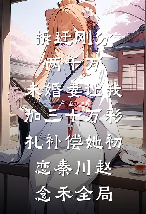 拆迁刚分两千万，未婚妻让我加三十万彩礼补偿她初恋秦川赵念禾全局