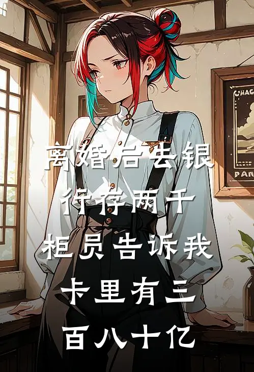 离婚后去银行存两千，柜员告诉我卡里有三百八十亿