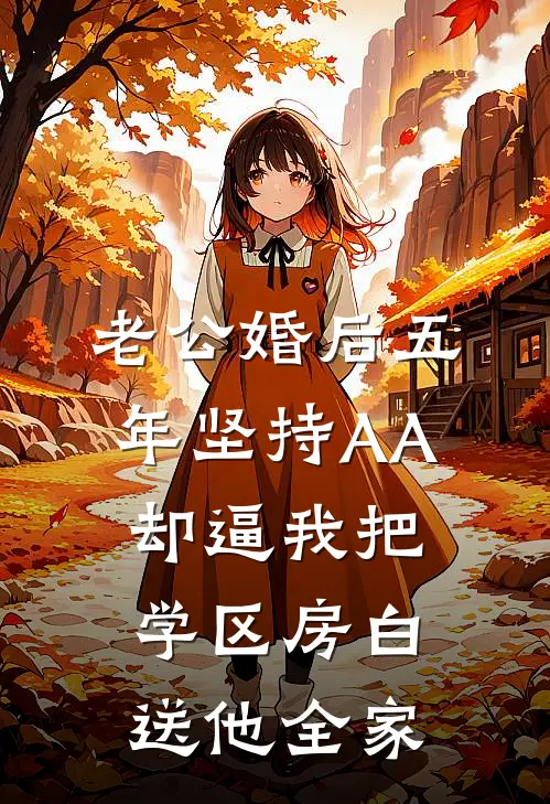 老公婚后五年坚持AA，却逼我把学区房白送他全家