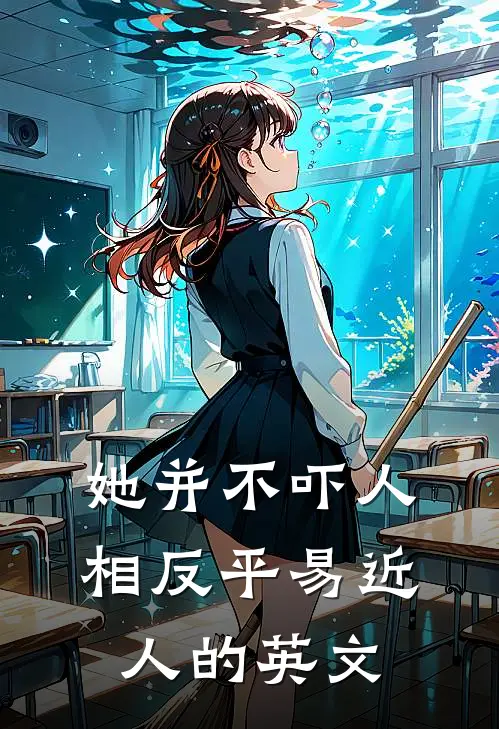 她并不吓人相反平易近人的英文