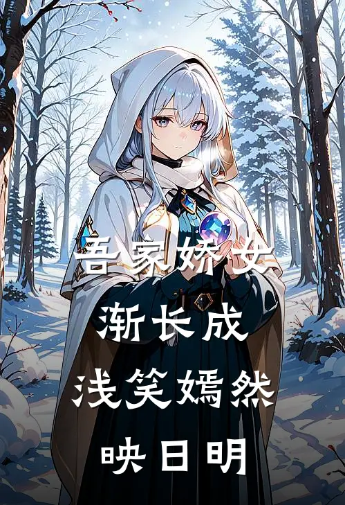 吾家娇女渐长成,浅笑嫣然映日明