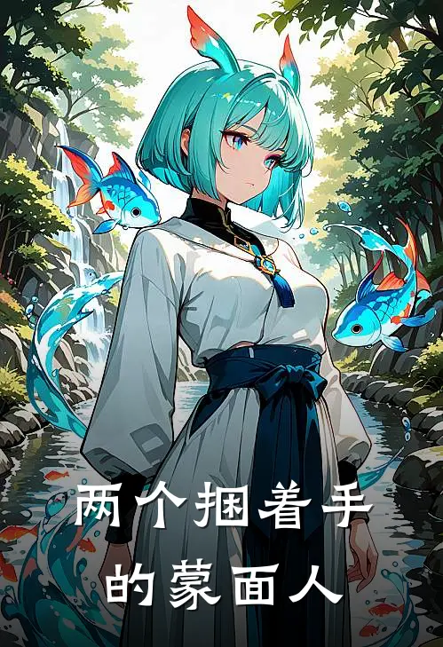 两个捆着手的蒙面人