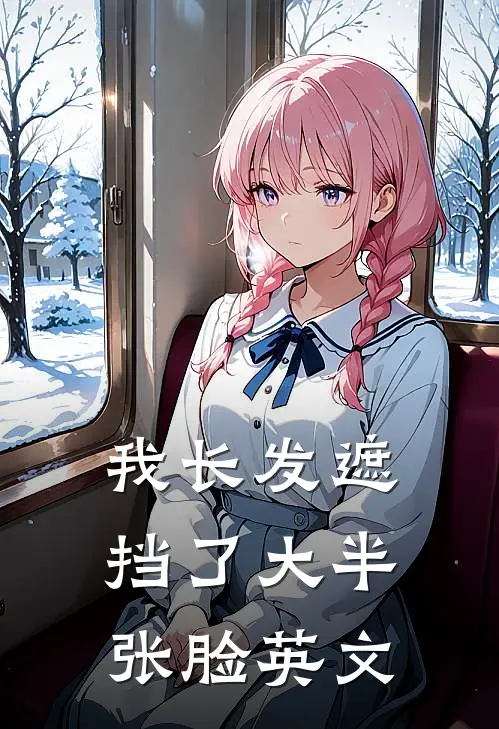 我长发遮挡了大半张脸英文