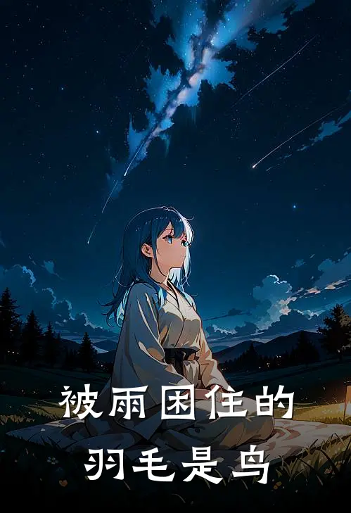 被雨困住的羽毛是鸟
