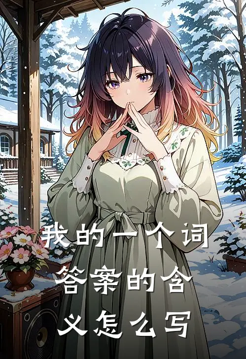 我的一个词答案的含义怎么写