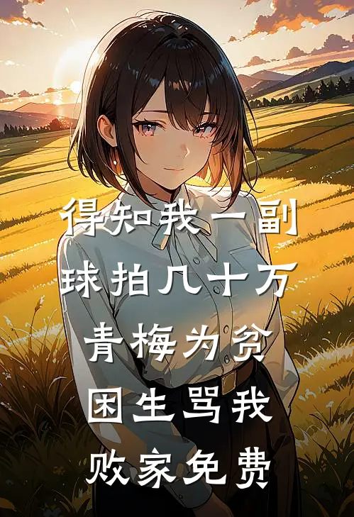 得知我一副球拍几十万，青梅为贫困生骂我败家免费