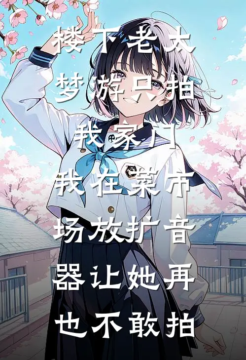 楼下老太梦游只拍我家门，我在菜市场放扩音器让她再也不敢拍