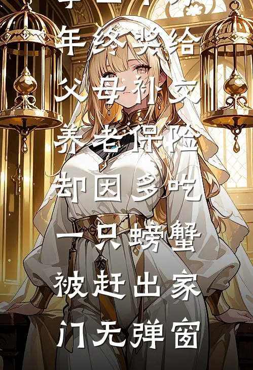 拿四十万年终奖给父母补交养老保险，却因多吃一只螃蟹被赶出家门无弹窗