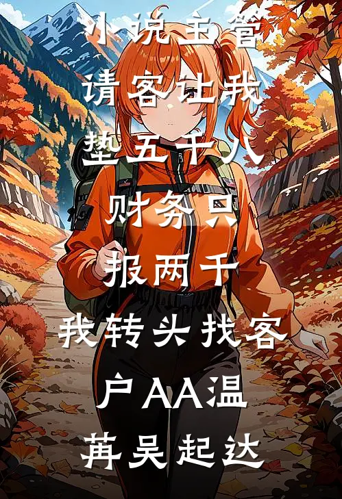 主管请客让我垫五千八，财务只报两千，我转头找客户AA温苒吴起达热门网络小说_全文免费小说主管请客让我垫五千八，财务只报两千，我转头找客户AA温苒吴起达