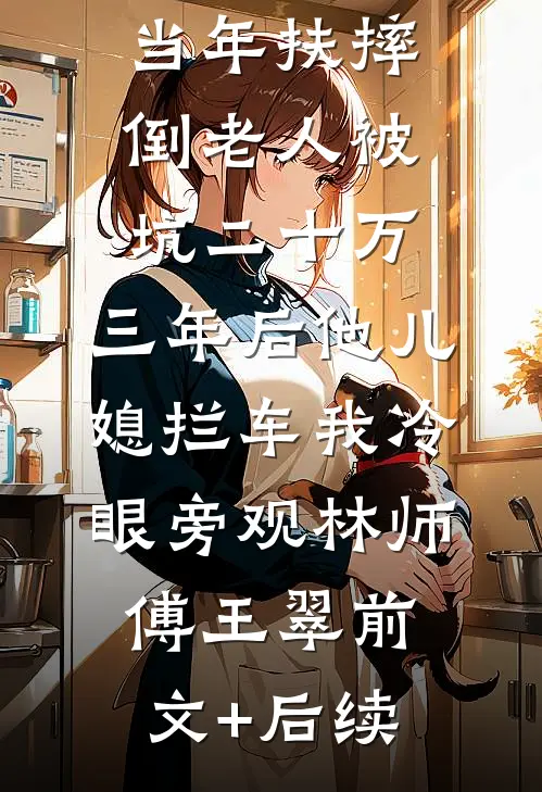 当年扶摔倒老人被坑二十万，三年后他儿媳拦车我冷眼旁观林师傅王翠前文+后续