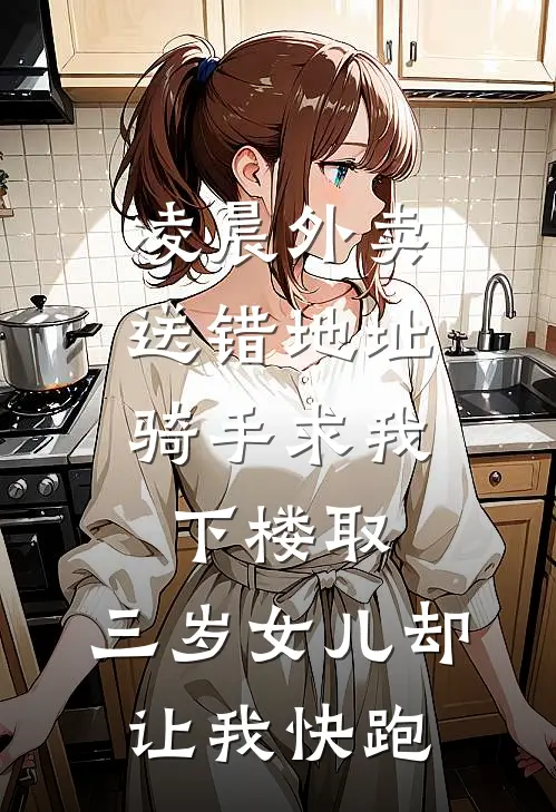 凌晨外卖送错地址，骑手求我下楼取，三岁女儿却让我快跑