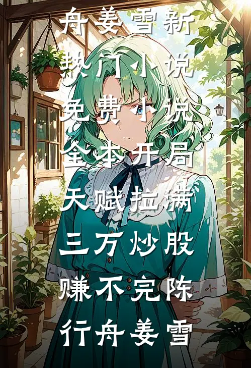开局天赋拉满，三万炒股赚不完陈行舟姜雪新热门小说_免费小说全本开局天赋拉满，三万炒股赚不完(陈行舟姜雪)