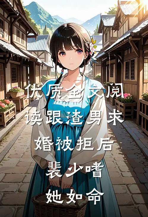 优质全文阅读跟渣男求婚被拒后，裴少嗜她如命