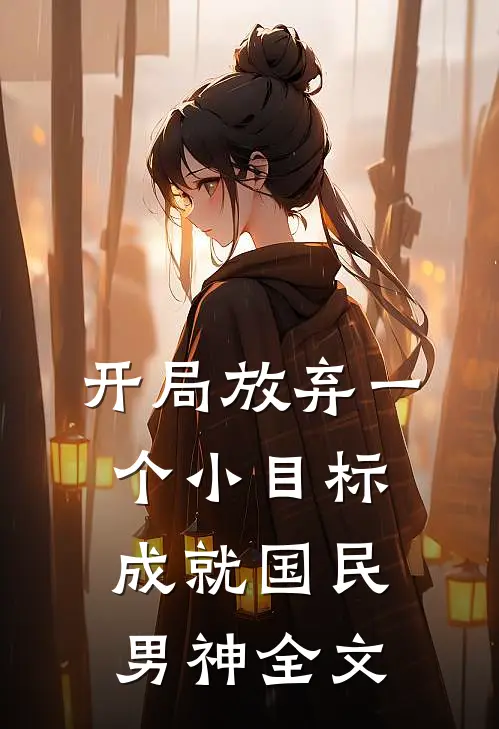 开局放弃一个小目标,成就国民男神全文免费