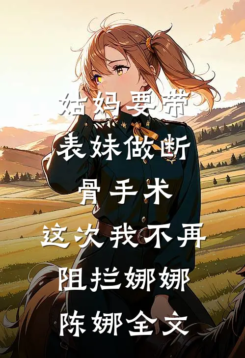 姑妈要带表妹做断骨手术，这次我不再阻拦娜娜陈娜全文