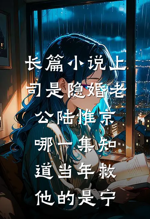 长篇小说上司是隐婚老公 陆惟京哪一集知道当年救他的是宁